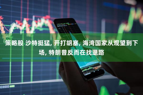 策略股 沙特挺猛, 开打胡塞, 海湾国家从观望到下场, 特朗普反而在找退路